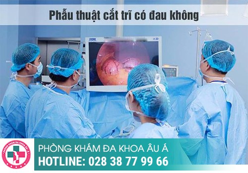 Cắt trĩ có đau hay không?