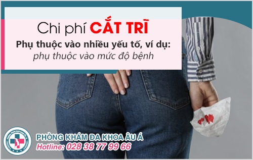 Cắt trĩ, mổ trĩ hết bao nhiêu tiền