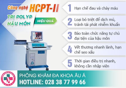 Phương pháp điều trị polyp hậu môn triệt để